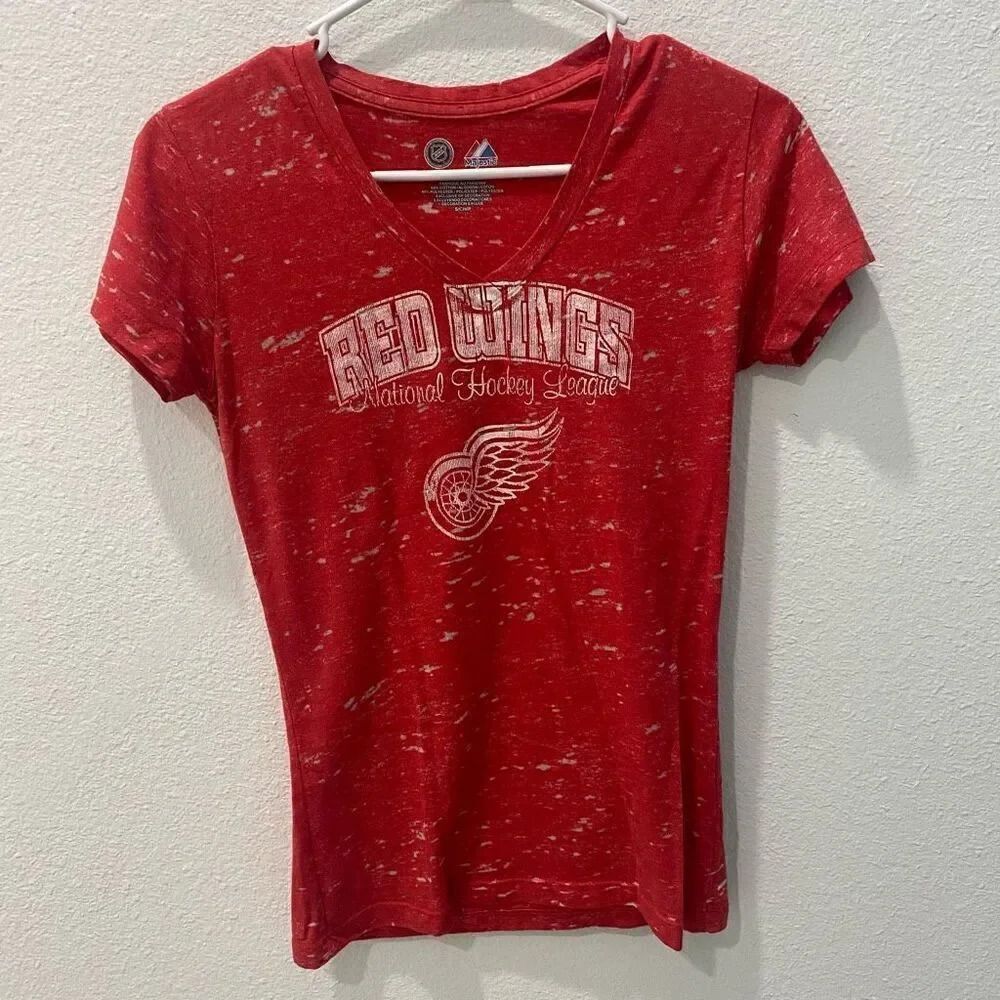 Nhl Detroit Red Wings Tee Size Small